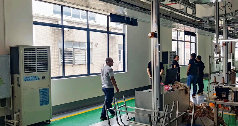 廣東制衣廠(chǎng)廠(chǎng)房車(chē)間降溫工程項(xiàng)目