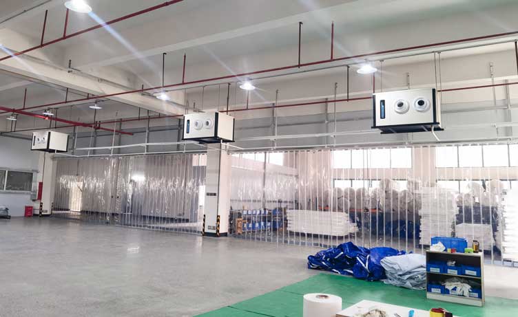 南京車間降溫，應(yīng)用蒸發(fā)冷省電空調(diào)-臥式射流空調(diào)