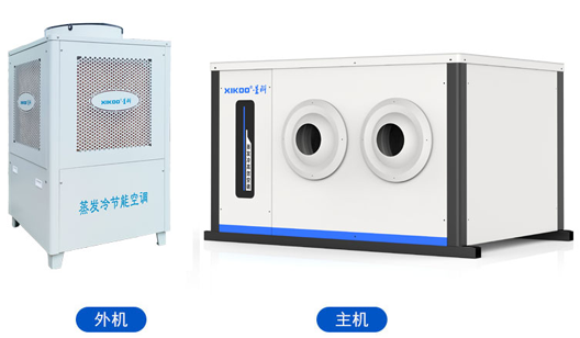 蒸發(fā)冷省電空調 - 臥式射流機型