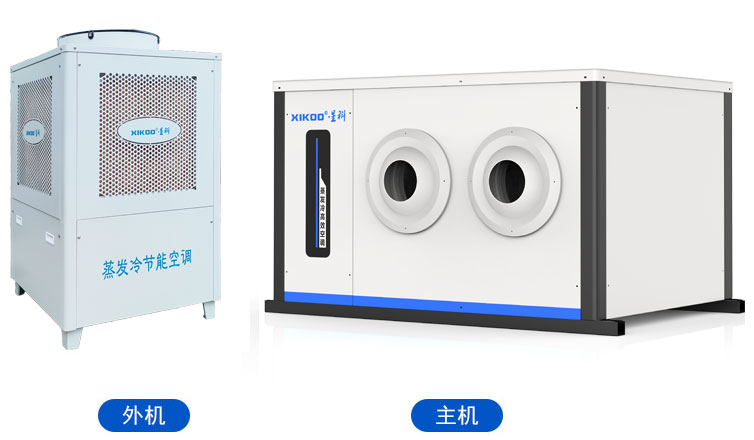 蒸發(fā)冷省電空調(diào)-臥式射流機設(shè)備