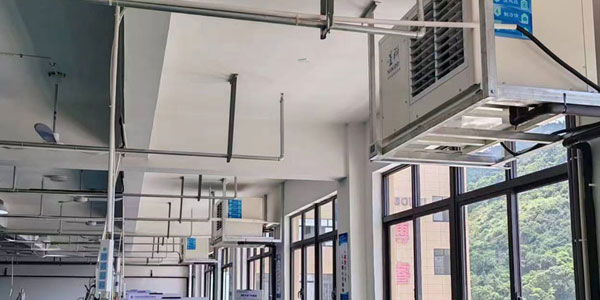 汽配廠(chǎng)生產(chǎn)車(chē)間，整體降溫工程項(xiàng)目